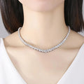 gargantilha, gargantilha de prata, gargantilha de prata feminina, choker prata, choker,